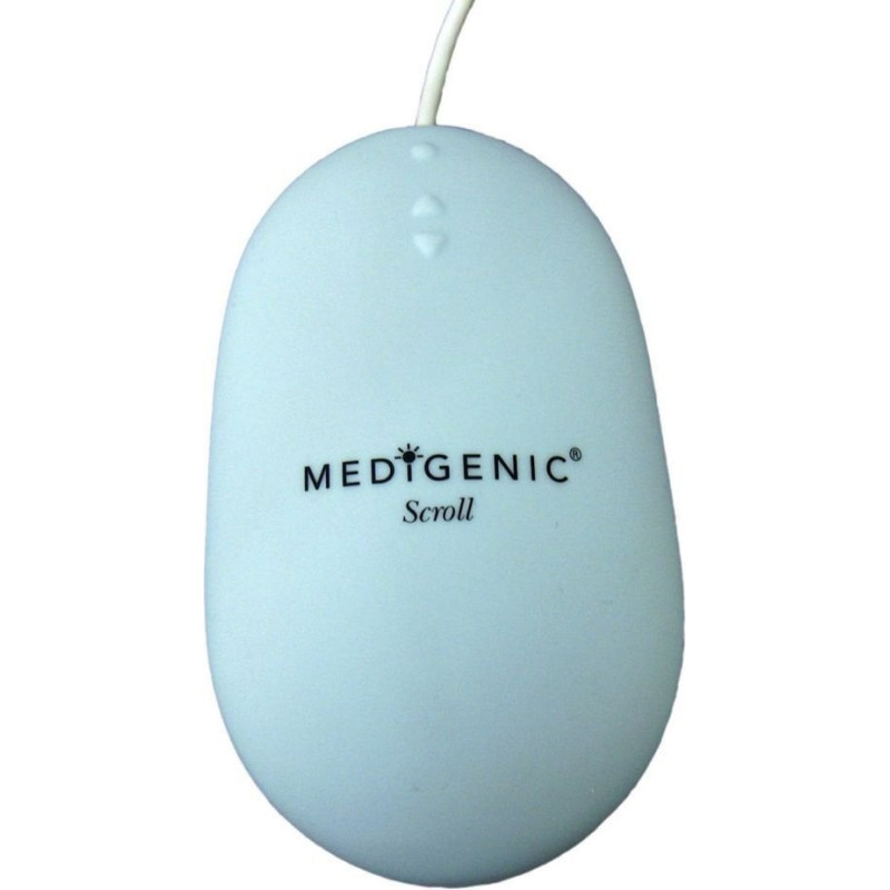 Pelės Medigenic Medigenic MMA Scroll pelė USB&amp;PS2 IP65 Silikoninis baltas