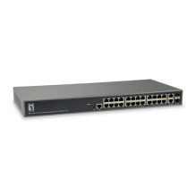 Switch LevelOne 26-Port L3...