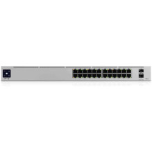 Switch Ubiquiti Ubiquiti UniFi Pro 24-Port PoE Zarządzany L2 / L3 Gigabit Ethernet (10 / 100 / 1000) Obsługa PoE 1U Silv Switch Ubiquiti Ubiquiti UniFi Pro 24-Port PoE Zarządzany L2 / L3 Gigabit Ethernet (10 / 100 / 1000) Obsługa PoE 1U Silv
