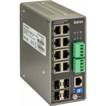 Barox RY-804GBTME Managed L2 / L3 Gigabit Ethernet (10 / 100 / 1000) Network Switch Black
