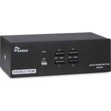Jungiklis Inter-Tech „Intertech IPC KVM“ jungiklis AS-42HA HDMI / metalinis įėjimas