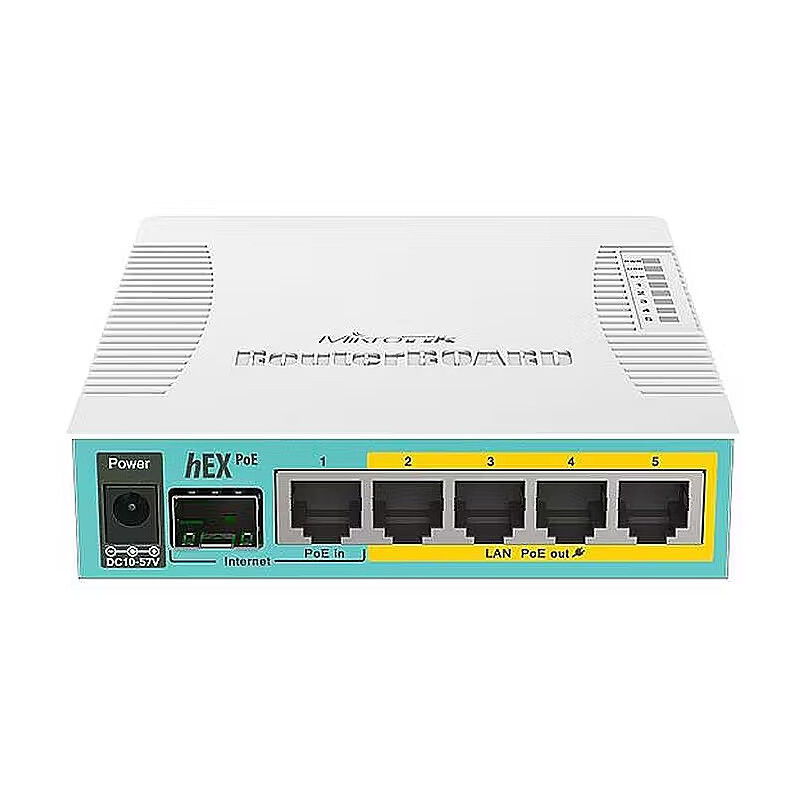 MikroTik RB960PGS šešioliktainis PoE