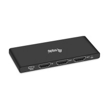 HDMI skirstytuvas Equip Equip 2.0 2 prievadai Ultra Slim 4K / 60Hz Juoda HDMI skirstytuvas Equip Equip 2.0 2 prievadai Ultra Slim 4K / 60Hz Juoda