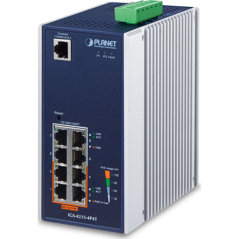 Switch Planet IP30 Industrial L2 / L4 4-Port
