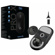 Logitech G PRO X SUPERLIGHT belaidė žaidimų pelė – juoda Logitech G PRO X SUPERLIGHT belaidė žaidimų pelė – juoda