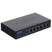 PLANET 4-Port 10 / 100TX 802.3at PoE + 2-Port 10 / 100TX (60W)