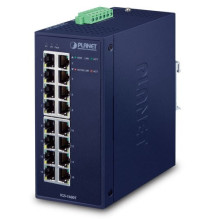 PLANET Industrial 16-Port 10 / 100 / 1000T Switch