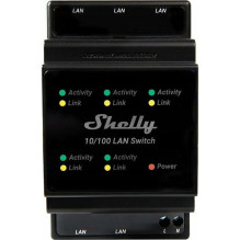 Išmanusis įrenginys Shelly Shelly Relais "Switch" 5 prievadai 10 / 100 Mbit