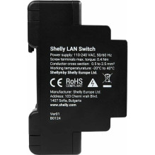 Išmanusis įrenginys Shelly Shelly Relais "Switch" 5 prievadai 10 / 100 Mbit