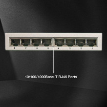 Switch Lindy 8 portu galda tīkls (25045)