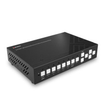 LINDY 5 portu KVM pārslēdzējs bezšuvju daudzskata 4HDMI 1USB Type C LINDY 5 portu KVM pārslēdzējs bezšuvju daudzskata 4HDMI 1USB Type C