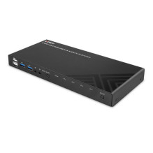 Switch Lindy LINDY KVM Switch HDMI 4K60, USB3.0 and audio 4 ports