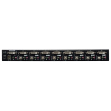 LINDY DVI-I vienos jungties USB 2.0 audio KVM komutatorius Pro 8 prievadų LINDY DVI-I vienos jungties USB 2.0 audio KVM komutatorius Pro 8 prievadų