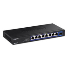 Switch TRENDnet 9 portu 2.5G neslāņots slēdzis ar 10G SFP+ portu Switch TRENDnet 9 portu 2.5G neslāņots slēdzis ar 10G SFP+ portu