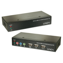 Pārslēdzējs Lindy Ca6 KVM pagarinātājs DVI USB audio 50m pagarinātājs DVI USB 2 50m Cat6 - 39377 Pārslēdzējs Lindy Ca6 KVM pagarinātājs DVI USB audio 50m pagarinātājs DVI USB 2 50m Cat6 - 39377