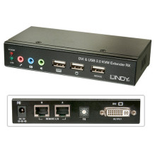 Pārslēdzējs Lindy Ca6 KVM pagarinātājs DVI USB audio 50m pagarinātājs DVI USB 2 50m Cat6 - 39377 Pārslēdzējs Lindy Ca6 KVM pagarinātājs DVI USB audio 50m pagarinātājs DVI USB 2 50m Cat6 - 39377