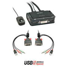 Switch Lindy DVI KVM switch...