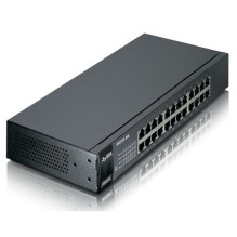 Slēdzis ZyXEL 24x FE ES1100-24E metāla Slēdzis ZyXEL 24x FE ES1100-24E metāla
