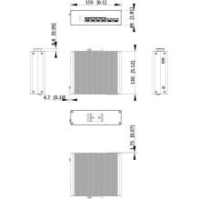 Switch Hikvision ZARZĄDZALNY SWITCH PRZEMYSŁOWY POE DS-3T1506HP-SI-4P2F / NO POWER UNIT 4-PORTOWY SFP Switch Hikvision ZARZĄDZALNY SWITCH PRZEMYSŁOWY POE DS-3T1506HP-SI-4P2F / NO POWER UNIT 4-PORTOWY SFP