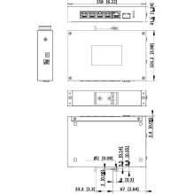 Switch Hikvision DS-3T0306HP / No Power unit Switch Hikvision DS-3T0306HP / No Power unit