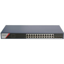 Switch Hikvision SWITCH DS-3E1528-SI-24T4F 24 PORTŲ SFP jungiklis Switch Hikvision SWITCH DS-3E1528-SI-24T4F 24 PORTŲ SFP jungiklis