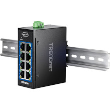 Jungiklis TRENDnet TI-GLC80 8-portu pramoninis gigabitinis jungiklis Jungiklis TRENDnet TI-GLC80 8-portu pramoninis gigabitinis jungiklis