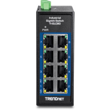 Switch TRENDnet TI-GLC80 8-portu industrial Gigabit switch