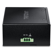 TRENDnet 8 prievadų pramoninis greito Ethernet PoE+ DIN bėgelio komutatorius