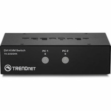 Jungiklis TRENDnet KVM 2-portu DVI jungiklio rinkinys - TK-222DVK