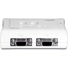 TRENDnet KVM 2-portu USB komutatoriaus rinkinys TRENDnet KVM 2-portu USB komutatoriaus rinkinys