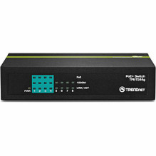TRENDnet Slēdzis 8 portu Gbit PoE+ 61W Metāls TRENDnet Slēdzis 8 portu Gbit PoE+ 61W Metāls
