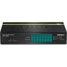 TRENDnet Switch 8-port Gbit PoE+ 123W Metal TRENDnet Switch 8-port Gbit PoE+ 123W Metal