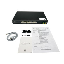LevelOne IXP-2871 Valdomas L2+ Gigabito Ethernet (10 / 100 / 1000) tinklo ryšys su PoE, juodas LevelOne IXP-2871 Valdomas L2+ Gigabito Ethernet (10 / 100 / 1000) tinklo ryšys su PoE, juodas