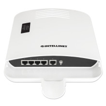 Switch Intellinet Network Solutions Outdoor 5-Port Gig PoE Switch with Passthrough