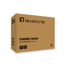 LevelOne slēdzis 16xGE +4 režīmu slēdzis 19" 1Gbps LevelOne slēdzis 16xGE +4 režīmu slēdzis 19" 1Gbps