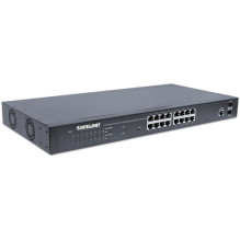 Komutatorius Intellinet Tinklo sprendimai GIGABIT 16X 10 / 100 / 1000 RJ45 POE+ 2X VALDOMAS SFP (561341) Komutatorius Intellinet Tinklo sprendimai GIGABIT 16X 10 / 100 / 1000 RJ45 POE+ 2X VALDOMAS SFP (561341)