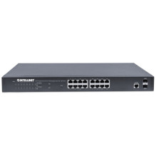 Switch Intellinet Network Solutions GIGABIT 16X 10 / 100 / 1000 RJ45 POE+ 2X SFP MANAGED (561341) Switch Intellinet Network Solutions GIGABIT 16X 10 / 100 / 1000 RJ45 POE+ 2X SFP MANAGED (561341)