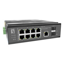 Switch LevelOne LevelOne Industr.PoE+Switch 8x2.5G PoE / 2x1G / 10G SFP+Uplinks Switch LevelOne LevelOne Industr.PoE+Switch 8x2.5G PoE / 2x1G / 10G SFP+Uplinks