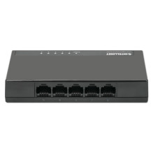 INTELLINET 5-Port Gigabit Ethernet Switch Desktop Plastic INTELLINET 5-Port Gigabit Ethernet Switch Desktop Plastic