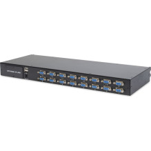 Digitus Assmann DIGITUS PRO MODULAR19IN konsolė / 16 prievadų KVM jungiklis IN