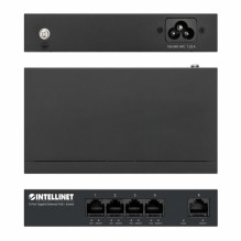 INTELLINET 5-portu Gigabit Ethernet PoE+ jungiklis 4x PSE PoE+ INTELLINET 5-portu Gigabit Ethernet PoE+ jungiklis 4x PSE PoE+