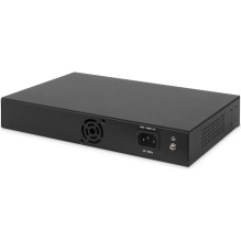 Pārslēdzējs Digitus DIGITUS 24-Portu ātrgaitas Ethernet pārslēdzējs, bez pārvaldības