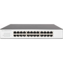 Pārslēdzējs Digitus DIGITUS 24-Portu ātrgaitas Ethernet pārslēdzējs, bez pārvaldības