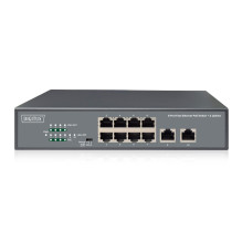 DIGITUS 8-port 10/100 120W Unmanaged PoE Switch Black DIGITUS 8-port 10/100 120W Unmanaged PoE Switch Black