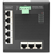 Switch Digitus industrial 8 port Gbt