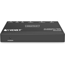 Switch Digitus DIGITUS 4K HDBaseT extension set 70m PoC RS232 IR black Switch Digitus DIGITUS 4K HDBaseT extension set 70m PoC RS232 IR black