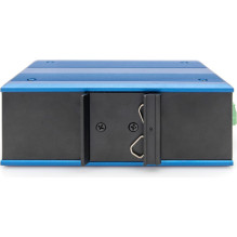 Jungiklis Digitus DIGITUS pramoninis 8-portu 10/100 PoE nevaldomas Blue Jungiklis Digitus DIGITUS pramoninis 8-portu 10/100 PoE nevaldomas Blue