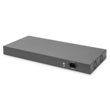 Switch Digitus Digitus 16-port high-speed Ethernet PoE switch, 19 inches, unmanaged, 2 uplinks