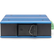Switch Digitus 4-portu Gigabit Ethernet PoE industrial non-switchable network switch with 1 SFP port