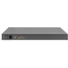 Valdomas gigabito Ethernet PoE L2 komutatorius Digitus Digitus su 24 prievadais Valdomas gigabito Ethernet PoE L2 komutatorius Digitus Digitus su 24 prievadais